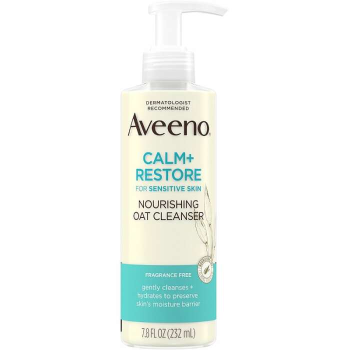 Aveeno Calm + Restore Nourishing Oat Facial Cleanser